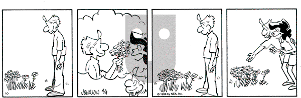 Arlo and Janis on Saturday April 4, 1998 Comic Strip