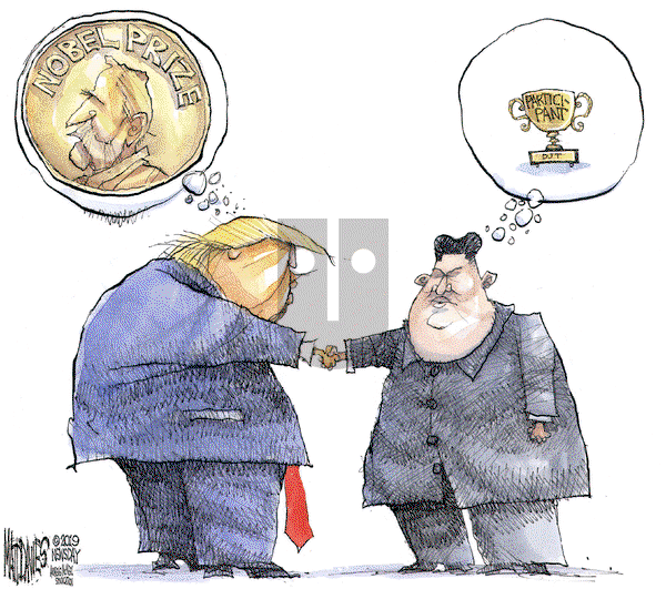 Matt Davies on Wednesday February 27, 2019 Comic Strip