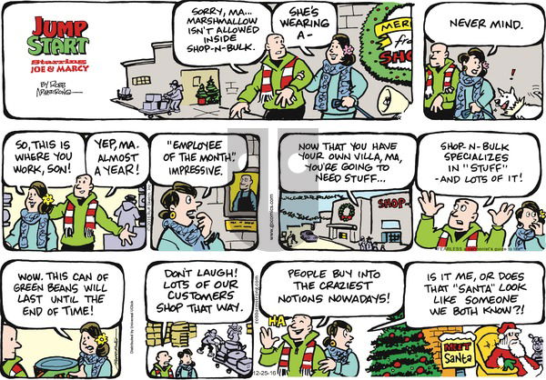 JumpStart on Sunday December 25, 2016 Comic Strip