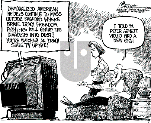 Stuart Carlson on Tuesday April 1, 2003 Comic Strip