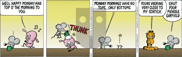 Pearls Before Swine on Monday March 17, 2025 Comic Strip
