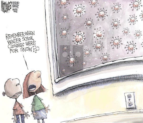 Matt Davies on Wednesday March 11, 2020 Comic Strip