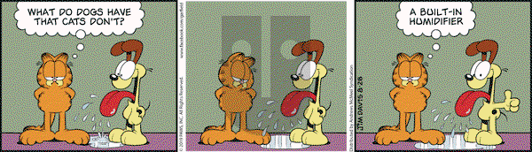 Garfield on Wednesday August 28, 2019 Comic Strip