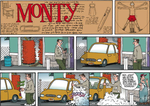 Monty on Sunday November 13, 2016 Comic Strip