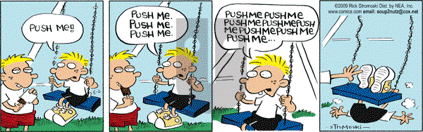 Soup to Nutz - Old on Saturday May 2, 2009 Comic Strip