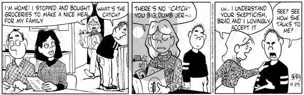 Luann on Friday November 29, 2002 Comic Strip