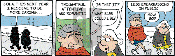 Lola on Thursday December 29, 2016 Comic Strip