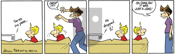 Arlo and Janis on Saturday September 8, 2007 Comic Strip