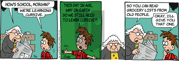 Lola on Thursday March 10, 2011 Comic Strip