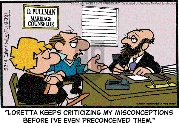 The Lockhorns on Tuesday November 25, 2025 Comic Strip