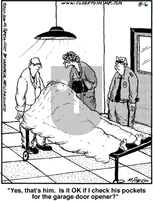 Close to Home on Monday August 6, 2007 Comic Strip