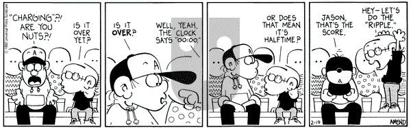 FoxTrot on Saturday August 28, 1993 Comic Strip