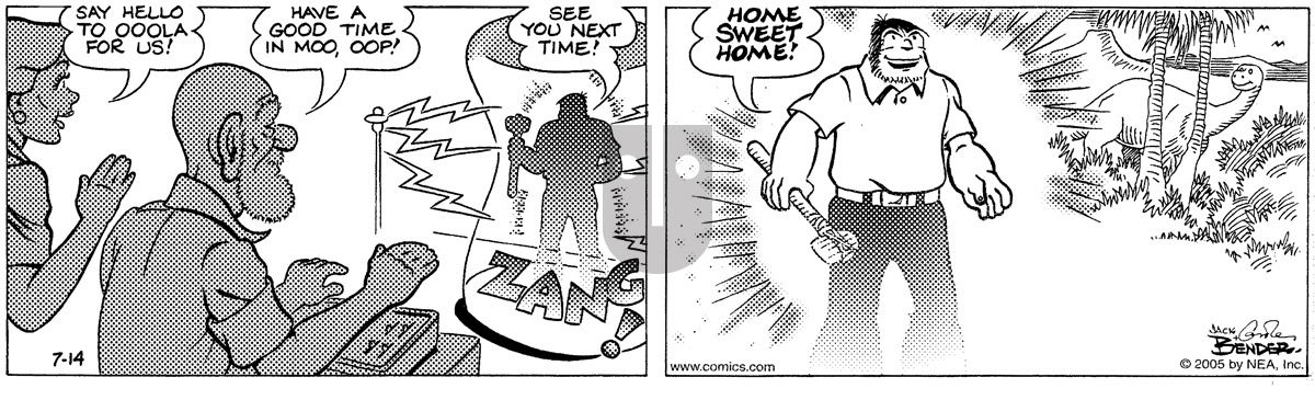 Alley Oop - Thursday July 14, 2005 Comic Strip