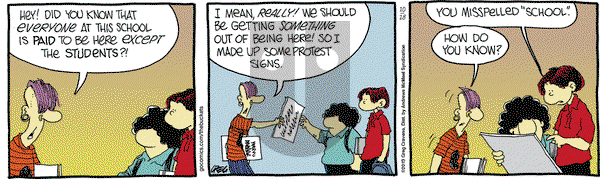 The Buckets on Monday October 28, 2019 Comic Strip