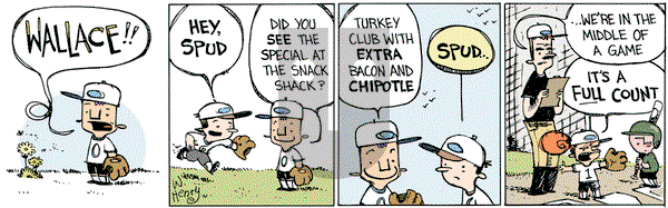 Wallace the Brave on Monday May 9, 2016 Comic Strip