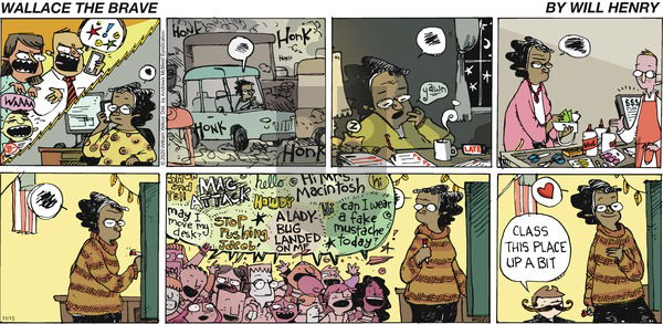 Wallace the Brave on Sunday November 15, 2020 Comic Strip