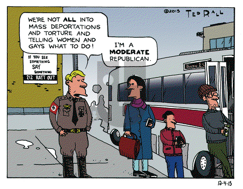 Ted Rall on Friday December 4, 2015 Comic Strip