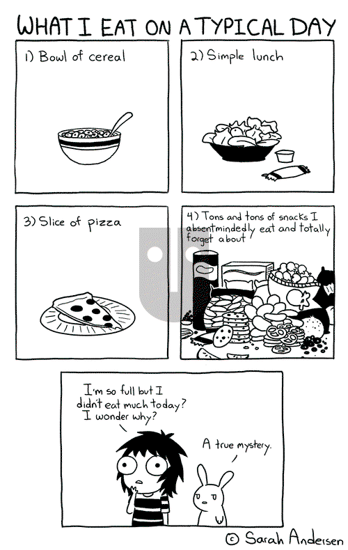 Sarah's Scribbles - Saturday June 20, 2015 Comic Strip