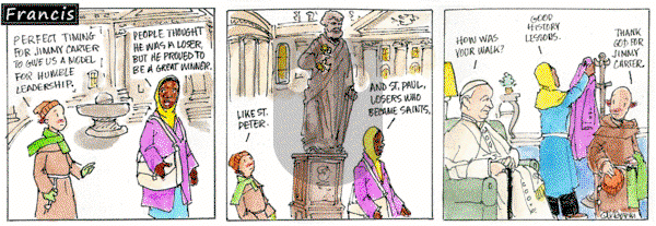 Francis on Monday January 6, 2025 Comic Strip