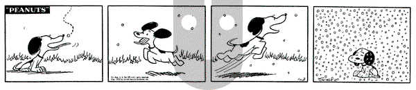Peanuts on Monday January 3, 1955 Comic Strip