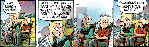 Pickles on Monday April 7, 2025 Comic Strip
