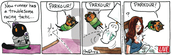 Breaking Cat News - Thursday April 6, 2023 Comic Strip