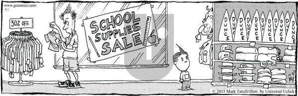 Lio - Tuesday September 1, 2015 Comic Strip