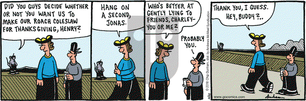Overboard on Wednesday November 21, 2018 Comic Strip
