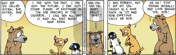 Get Fuzzy on Wednesday March 14, 2012 Comic Strip