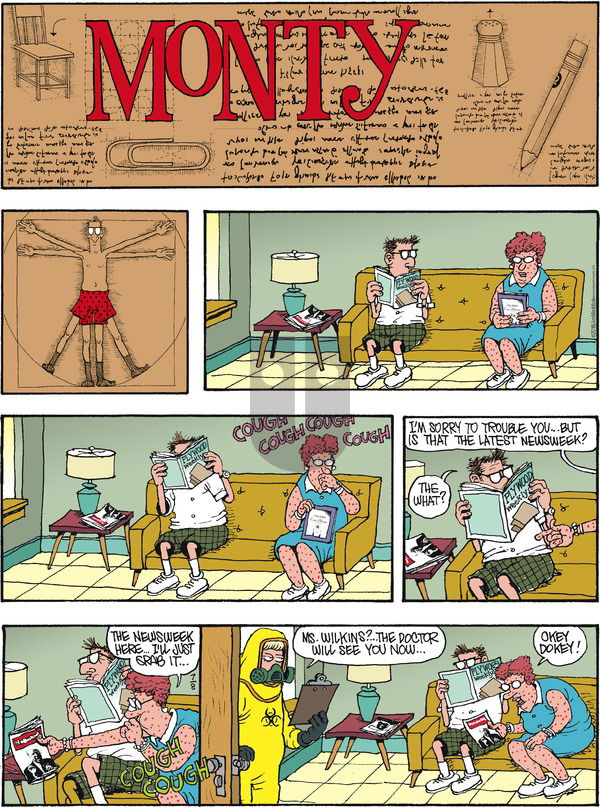 Monty on Sunday July 8, 2018 Comic Strip