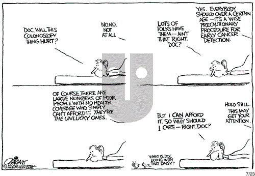 Pat Oliphant on Monday July 23, 2007 Comic Strip