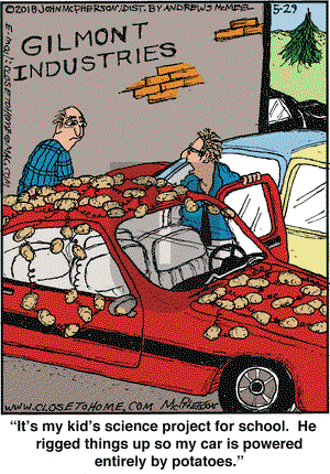 Close to Home on Tuesday May 29, 2018 Comic Strip