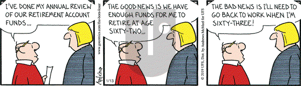 The Born Loser on Saturday January 13, 2024 Comic Strip