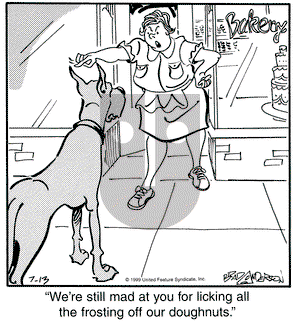 Marmaduke on Tuesday July 13, 1999 Comic Strip