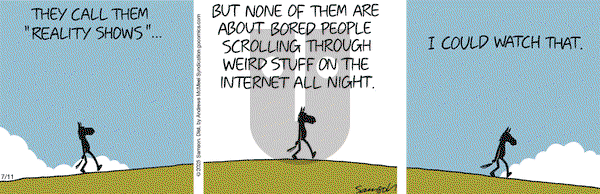Dark Side of the Horse on Friday July 11, 2025 Comic Strip