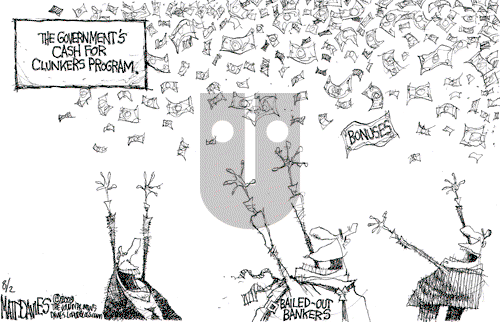 Matt Davies on Monday August 3, 2009 Comic Strip