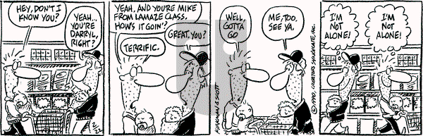 Baby Blues on Wednesday February 21, 1990 Comic Strip