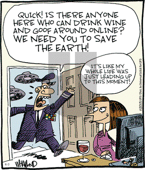 Reality Check on Monday September 7, 2015 Comic Strip