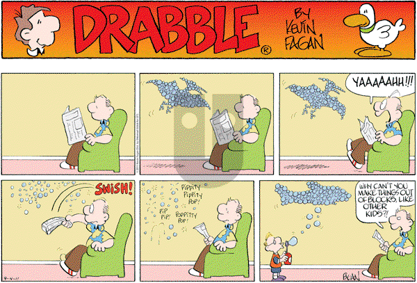Drabble on Sunday September 4, 2011 Comic Strip