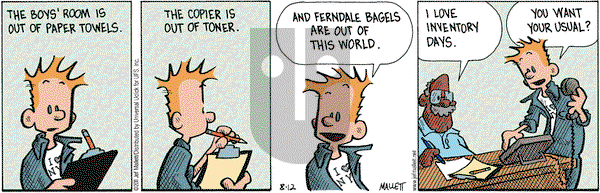 Frazz on Friday August 12, 2011 Comic Strip