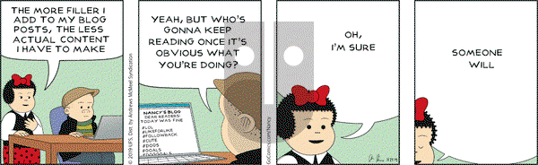 Nancy on Friday November 29, 2019 Comic Strip