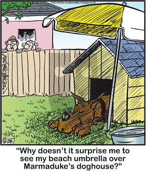Marmaduke on Wednesday August 28, 2019 Comic Strip