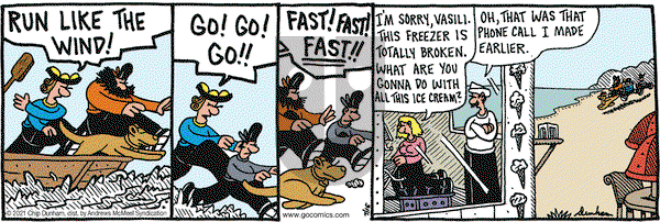 Overboard on Friday July 16, 2021 Comic Strip