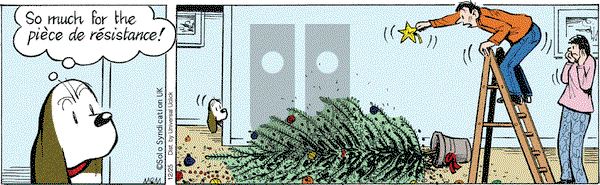 Fred Basset on Friday December 25, 2015 Comic Strip