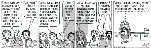 Cathy Classics on Wednesday March 12, 1997 Comic Strip