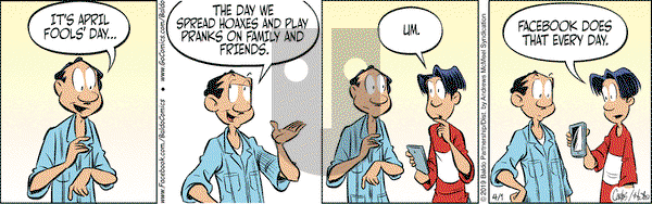 Baldo on Monday April 1, 2019 Comic Strip