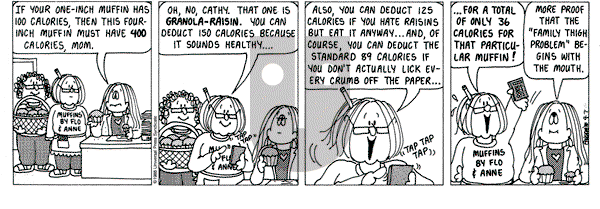 Cathy Classics on Wednesday September 7, 1988 Comic Strip