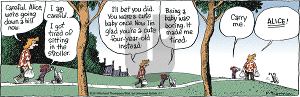 Cul de Sac on Saturday September 17, 2011 Comic Strip