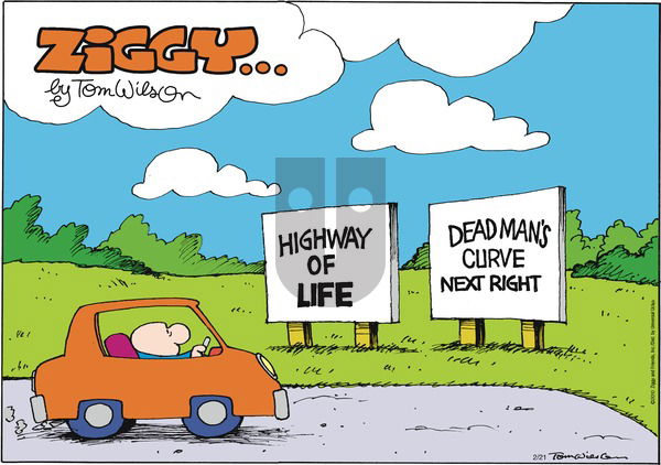 Ziggy on Sunday February 21, 2010 Comic Strip