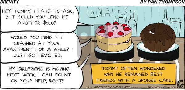 Brevity on Sunday August 17, 2014 Comic Strip